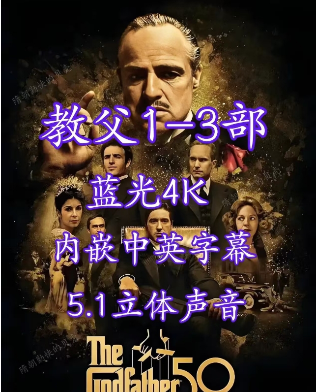 图片[1]-《教父1-3》电影百度网盘4K夸克网盘4K超高清蓝光在线观看下载-mp1453资源网，提供小学资料，初中资料，4K影视资源付费下载！